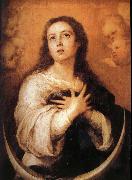 Bartolome Esteban Murillo Half month's pure conception of Our Lady oil painting